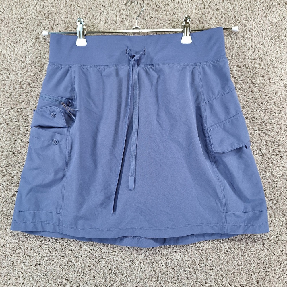 Gerry Skort Women Size Small Blue Cargo Hiking Athletic Active Outdoor Gorpcore